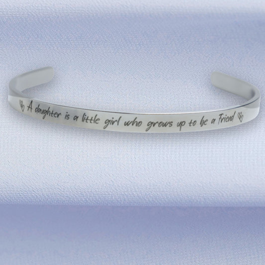 Daughter Message Bracelet