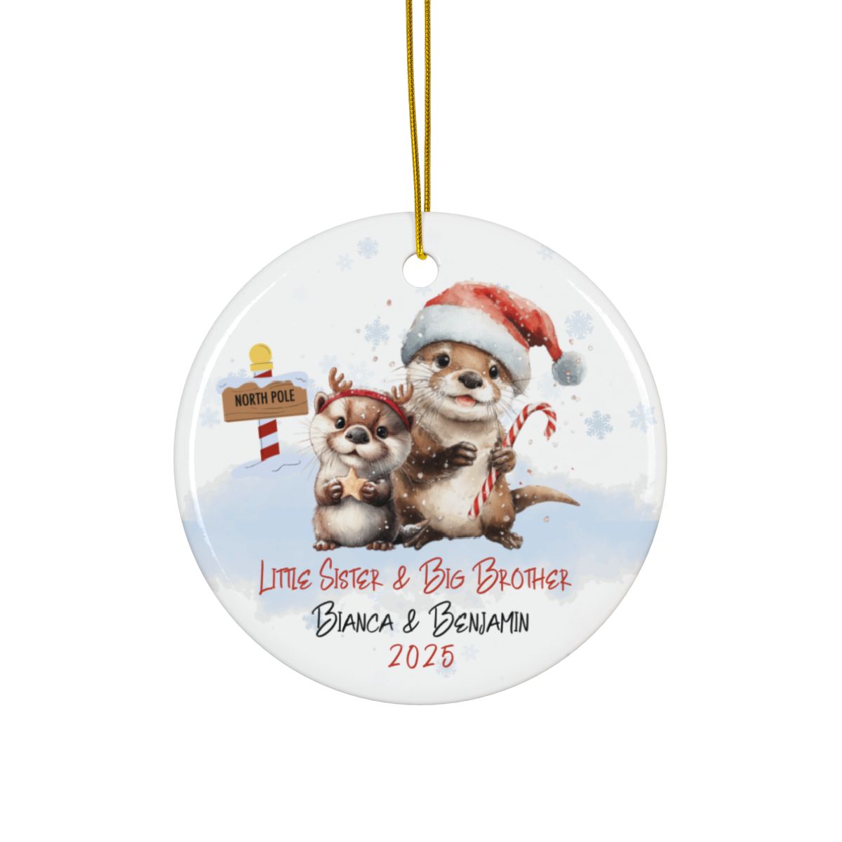 Personalized Kids Ornament