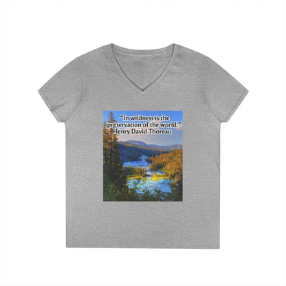 Ladies' V-Neck T-Shirt