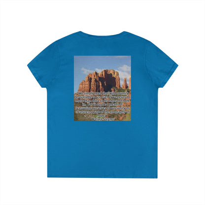 Ladies' V-Neck T-Shirt