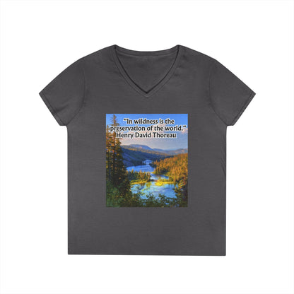 Ladies' V-Neck T-Shirt